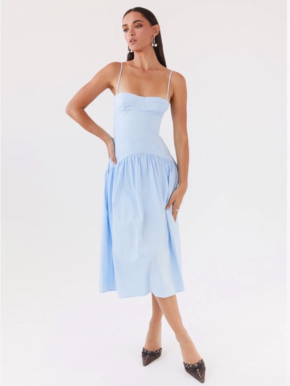 Peppermayo Yvette Dress Baby Blue